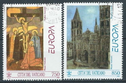 1993 VATICANO USATO EUROPA - X7 - Used Stamps