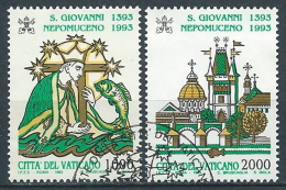 1993 VATICANO USATO S. GIOVANNI NEPOMUCENO - X7 - Used Stamps