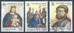 1993 VATICANO USATO HANS HOLBEIN IL GIOVANE - X7 - Used Stamps