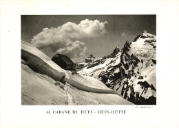 Original Ansicht/ Photographie Von 1927 , Hüfi - Hütte , Amsteg , Pilatus , Silenen , Ca. 20x13 , Berghütte !!! - Silenen