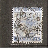 India Inglesa -  Nº Yvert Servicio 32 (usado) (o) - 1882-1901 Impero
