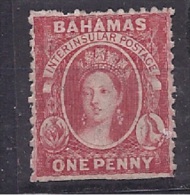 Bahamas1861:Scott 2 Mng(*) Cat.Value If With Gum $925 - 1859-1963 Crown Colony