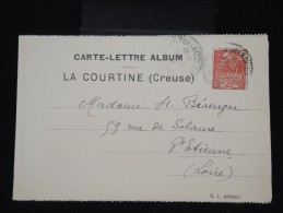 FRANCE - Carte Lettre Du Camp De La Courtine En 1931 - à Voir - Lot P8282 - Militaire Stempels Vanaf 1900 (buiten De Oorlog)