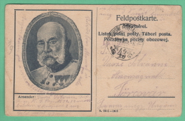 Imperator   Franz Joseph  Del 1916 Hungarya - Vrijstelling Van Portkosten