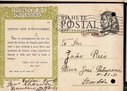 Portugal & Bilhete Postal, Feitio Dos Portugueses, Frei Luís De Sousa, Belas, Lisboa, 1949 (281) - Cartas & Documentos