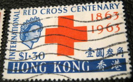 Hong Kong 1963 The 100th Anniversary Of Red Cross $1.30 - Used - Usati