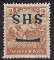 Yugoslavia 1918. Croatia-SHS-ERROR, INVERTED OVPT+SHIFTED OVPT, MNH(**) - Ungebraucht