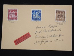 BOHEME ET MORAVIE - Enveloppe En Exprés De Prague En 1944 - Aff. Plaisant - à Voir - Lot P8351 - Brieven En Documenten