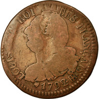 Monnaie, France, 6 Deniers Français, 6 Deniers, 1792, Strasbourg, B+, Bronze - Sonstige & Ohne Zuordnung