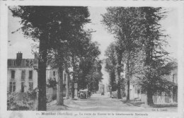 Muzillac (morbihan) - La Route De Nantes Et La Gendarmerie Nationale - Muzillac