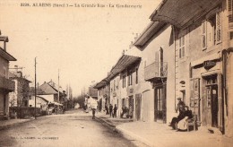 ALBENS     La Grande Rue - La Gendarmerie - Albens