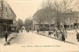 CPA - CADENET (84) - Aspect De La Place Du 4 Septembre Et Du Cours Au Début Du Siècle - Cadenet