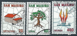 1981 SAN MARINO USATO PIANO REGOLATORE - VA24 - Used Stamps