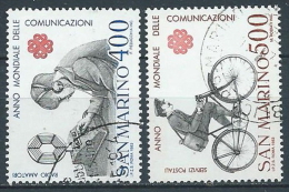 1983 SAN MARINO USATO COMUNICAZIONI - VA24 - Used Stamps