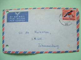South Africa 1961 Front Of Cover To Johannesburg - Bird - Covers & Documents