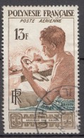 French Polynesia 1958 Yvert#PA 1 Used - Gebraucht