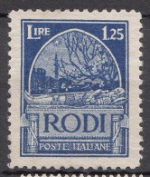 Italy Colonies Aegean Islands Egeo Rhodes (Rodi) 1929 Mi#23 Mint Never Hinged - Aegean