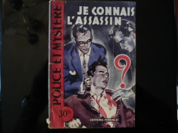 Collection "police Et Mystère" N° 106 " Je Connais L'assassin" T.Guildé - Ferenczi