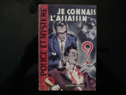 Collection "police Et Mystère" N° 106 " Je Connais L´assassin" T.Guildé - Ferenczi