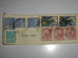 BRESIL   Stamp LOT Sur Papier - Collections, Lots & Séries