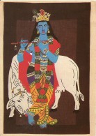 Religion. CPM. Bouddhisme. Copala Krishna, Carton De Mani (atelier Au Fils D'Indra-Pondichéry) - Bouddhisme