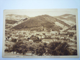 SAINTE-CROIX-aux-MINES  (Haut-Rhin)  :  Vue Générale    - Sainte-Croix-aux-Mines