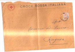 76454) Lettera Con 20 C.michetti Da Roma A Ragusa  Il 21-8-1924 - Marcophilia (AirAirplanes)