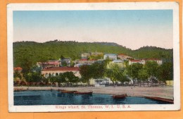 KIngs Wharf St Thomas VI Of USA 1910 Postard - Amerikaanse Maagdeneilanden