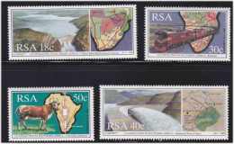 South Africa RSA -1990 Co-operation In Southern Africa - Complete Set - Agua