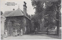 LESIGNY - Château De Maison-Blanche - Entrée Du Garage - Lesigny