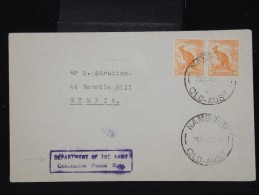 AUSTRALIE - Enveloppe De Nambour Pour Gympie Du Département De L 'armée 1948 - Aff Plaisant - à Voir P8649 - Storia Postale