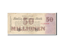 Billet, Allemagne, 50 Millionen Mark, 1923, KM:109a, TTB - 50 Millionen Mark