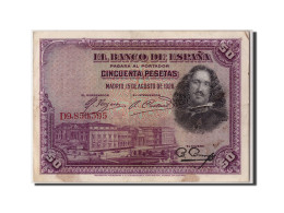 Billet, Espagne, 50 Pesetas, 1928, 1928-08-15, TB+ - 50 Peseten