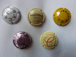 Capsules Plaques De Muselet Champagne - Collections