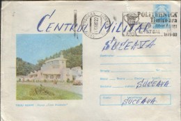 Stationery Cover 1980 Used - Special Cancellation - Poli Timisoara, Romania At Football Cup Winning Ed.1979-1980 - Covers & Documents