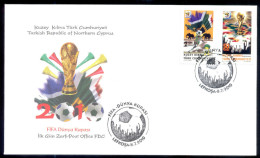 SOCCER-FIFA WORLD CUP-SOUTH AFRICA 2010-FDC-TURKISH CYPRUS-FC-65 - 2010 – South Africa