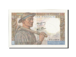 Billet, France, 10 Francs, 10 F 1941-1949 ''Mineur'', 1943, 1943-03-25, SPL - 10 F 1941-1949 ''Mineur''