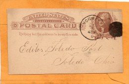 United States 1886 Card Mailed - ...-1900