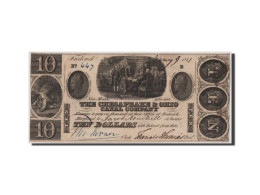 Billet, États-Unis, 10 Dollars, 1841, TTB+ - Ohio