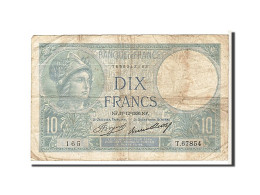 Billet, France, 10 Francs, 10 F 1916-1942 ''Minerve'', 1936, B, Fayette:6.17 - 10 F 1916-1942 ''Minerve''