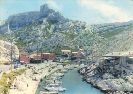 MARSEILLE PORT DE CALLELONGUE Bateau De Peche Automobile CITROEN 2 CV Pres Des Goudes Madrague Edit. Tardy Superbe - Quartiers Sud, Mazargues, Bonneveine, Pointe Rouge, Calanques,