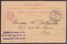 Suisse - Lettre - Poststempel