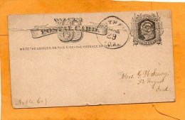 United States Old Card Mailed - ...-1900