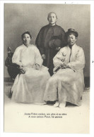 ///  CPA - COREE - Corea - Jeune Prêtre Coréen , Son Père Et Sa Mère - A Niew Corean Priest , Parents   // - Korea, North