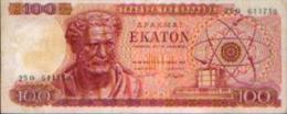 GRECE - 100 Drachmes 01.10.1967 - Greece