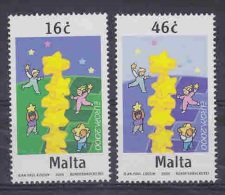Europa Cept 2000 Malta 2v ** Mnh (23452A) - 2000