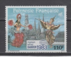 (3318) FRENCH POLYNESIA, 1983 (BANGKOK´83 International Stamp Exhibition). Mi # 385. MNH** Stamp - Unused Stamps