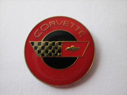 Chevrolet Corvette Pin Ansteckknopf Rot - Corvette