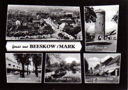 Beeskow - S/w Mehrbildkarte 1 - Beeskow