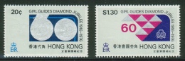 Grande Bretagne // Hong Kong // 1976 // 50ème Anniversaire Des Guides Y & T  318-319 - Neufs